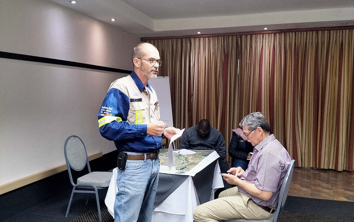 Image of Review and Update of the Community Emergency Preparedness and Response Plan - Anglo American Platinum Mogalakwena Complex, Pre-drill Briefing Workshop