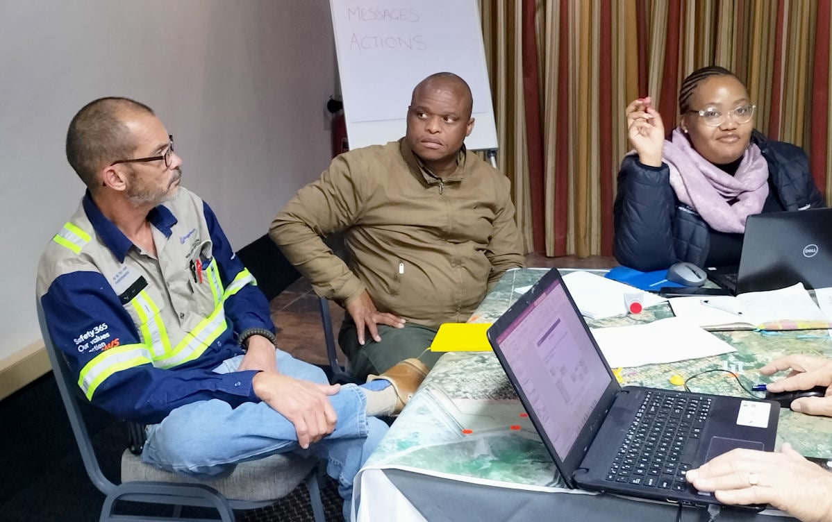 Image of Review and Update of the Community Emergency Preparedness and Response Plan - Anglo American Platinum Mogalakwena Complex, Pre-drill Briefing Workshop