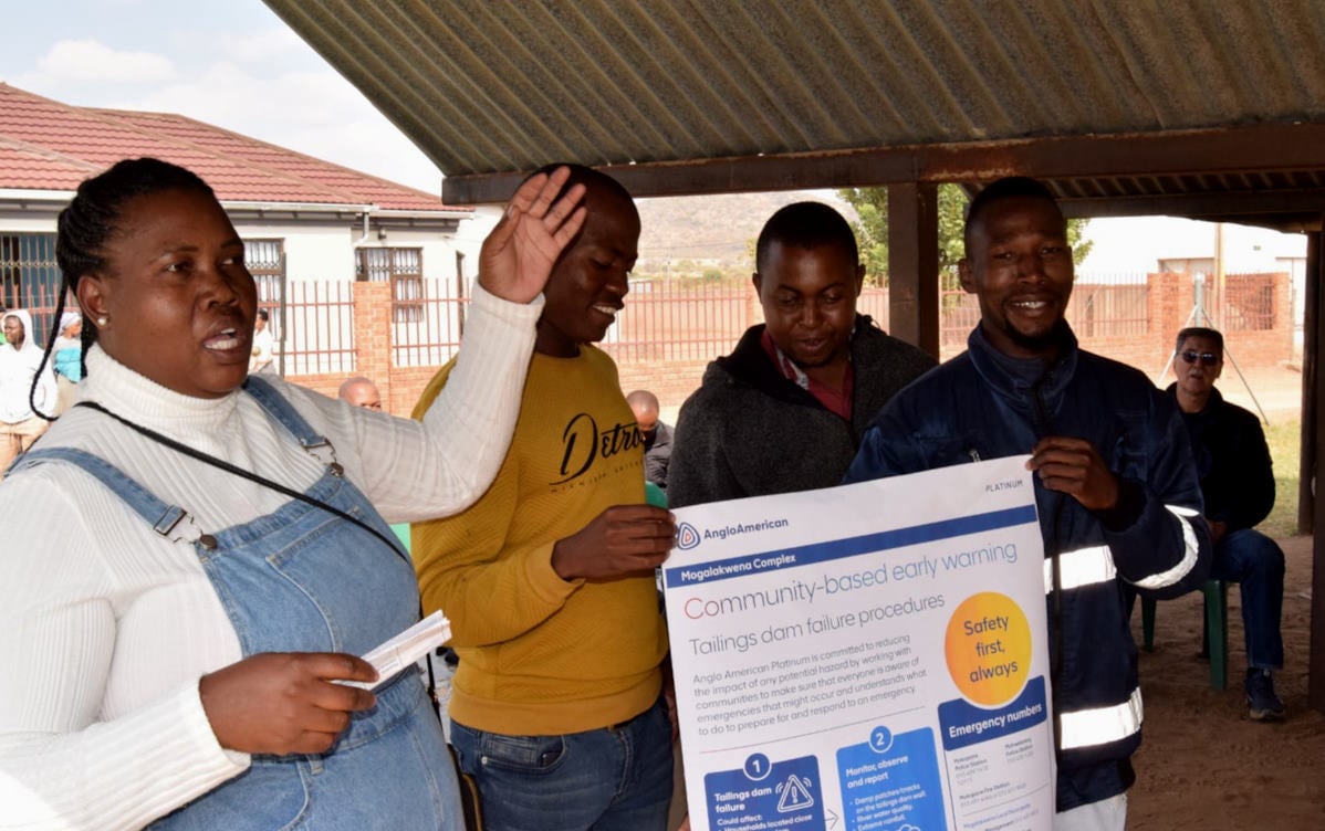 Image of Review and Update of the Community Emergency Preparedness and Response Plan - Anglo American Platinum Mogalakwena Complex, Tailings Dam Community Engagement
