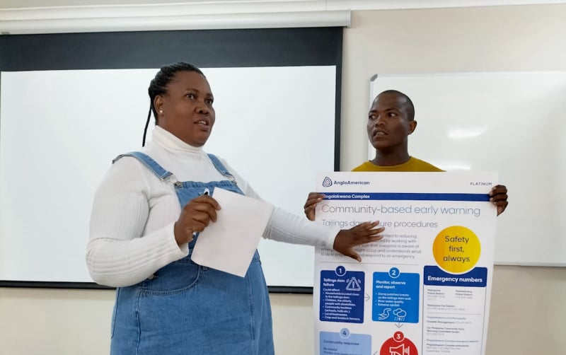 Image of Review and Update of the Community Emergency Preparedness and Response Plan - Anglo American Platinum Mogalakwena Complex, Tailings Dam Community Engagement