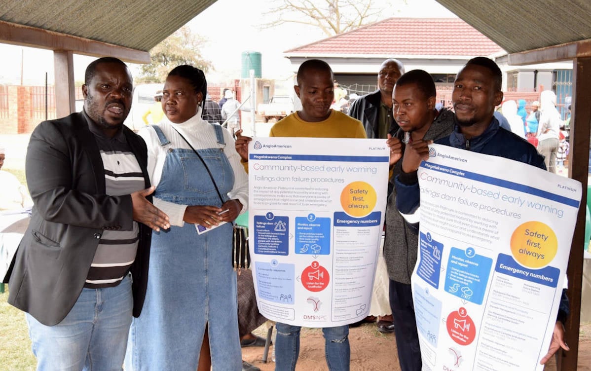 Image of Review and Update of the Community Emergency Preparedness and Response Plan - Anglo American Platinum Mogalakwena Complex, Tailings Dam Community Engagement