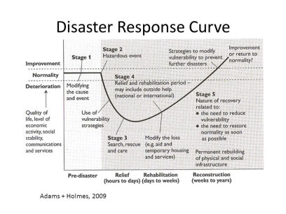 Image of the Disaster Response Curve